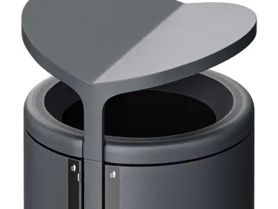 Waste bin Tonyo 01 3D model