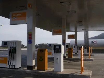 Gas Station - Unreal project 3D model