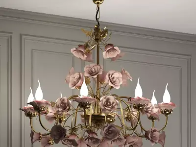 Chandlier Italy Export  3D model