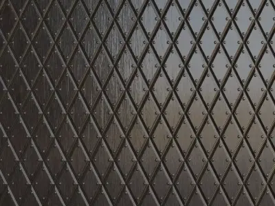 Medieval Diamond Studded Wood PBR Seamless Texture