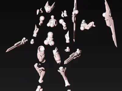 SA-26 Pleiades 3D print model