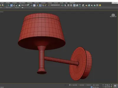  RED GRAFT Low-poly 3D model