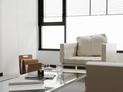 apartment interior scenes     3D model 5