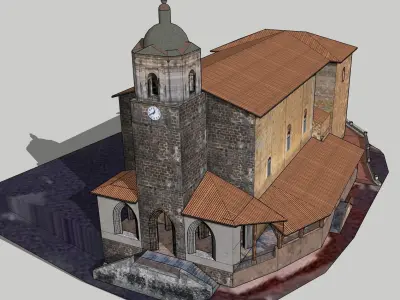 Errezil Church Free 3D model