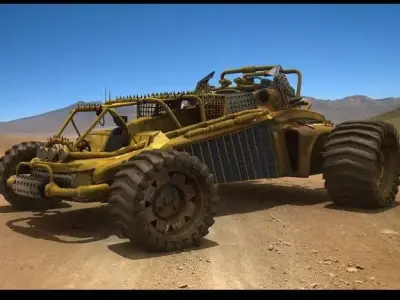 Desert Runner 3D model