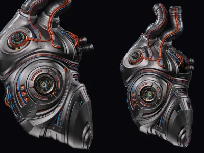 Robot Heart 2 3D model