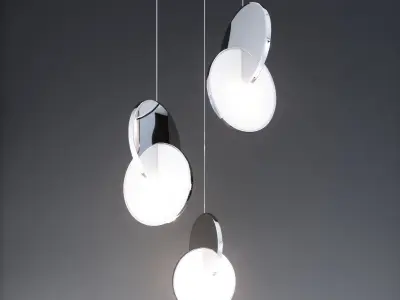 Eclipse wall sconce 3D model
