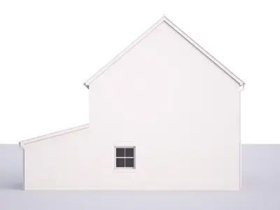 British House Theale F 3D model