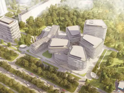 Futuristic building 3d model 3D model