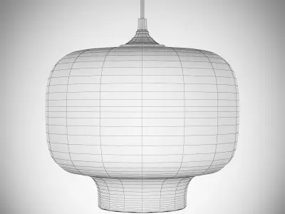 Edison Oculo Pendant Light  3D model