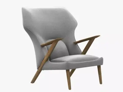 Control Veendam Lounge Chair 3D model
