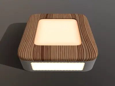 Motion-detect light Low-poly 3D model purchase