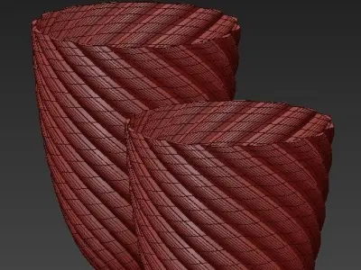 Chandelier Barovier Toso 3D model
