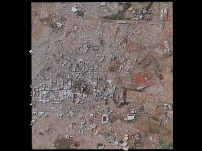 Asmara - Eritrea 3D model