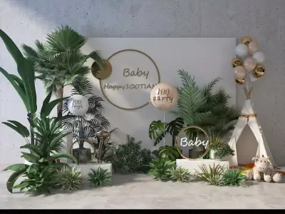 Holiday Decorations 3D model