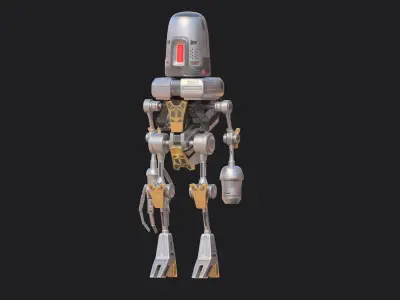Robot Sci Fi Model 3D model