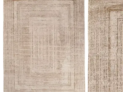 KARIZ WOOL RUG 3D model