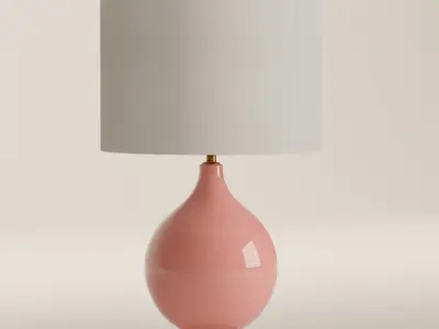 Tassel Table Lamp 3D model