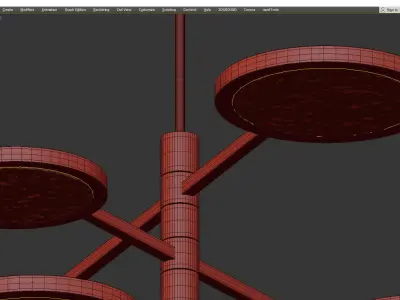 COSMO AVERAGE SPIDER Low-poly 3D model