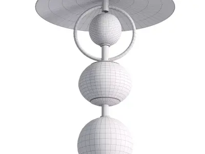 VITRA PENDANT Low-poly 3D model