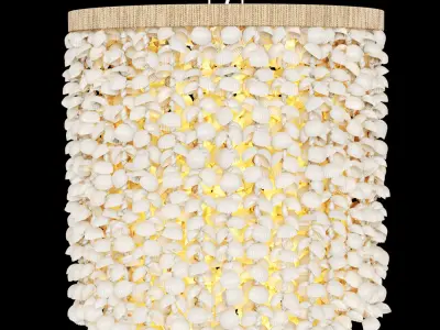 Chandelier Aptos Shell 3D model