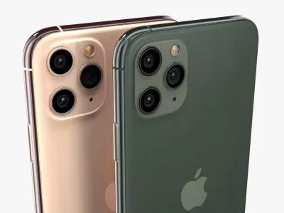 Apple iPhone 11 Pro All Color   3D model