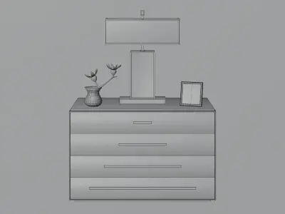 Chest of drawers 3D model