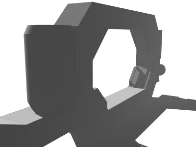 Provisional Connection Request to the BLAME Megastructure Low-poly 3D model