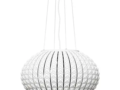 Pendant lamp ideal lux Calypso SP5 3D model