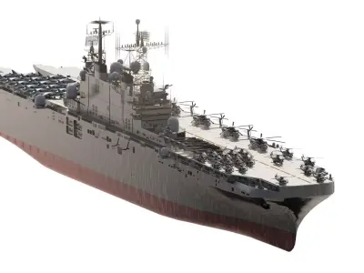 US navy  Amphibious Assault Ship 3D model