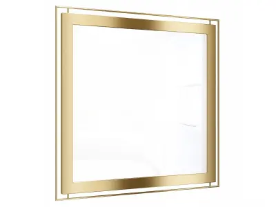 Mirror in a metal frame GZ-M1099 3D model