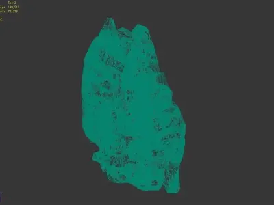 Brutal tribe - the cliff 12 3D model