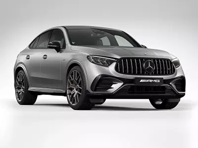 2024 Mercedes-Benz GLC 63 S AMG E Performance Coupe 3D model