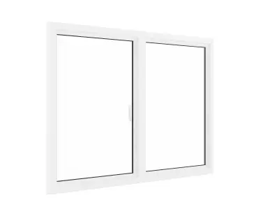 White Window 17 3D model