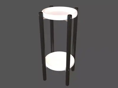 Plant Rack v1 002 Low-poly 3D model