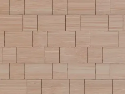 Light Ash Staggered Block Parquet PBR Seamless Texture