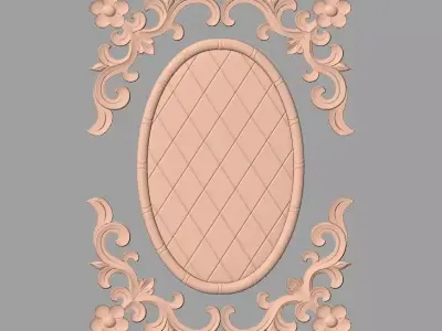 CNC 3D relief models STL format file used for artcam aspire E357 3D model