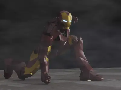 Iron man mark III 3D model