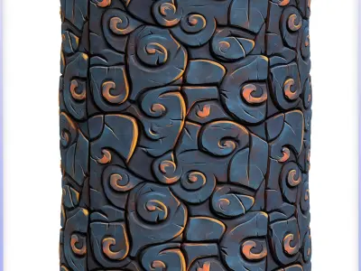 Stylized Floor Seamless Texture Texture 23