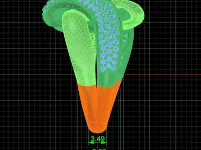 Jewelry ring 211 3D print model