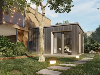 Lumion exterior animation Low-poly 3D model