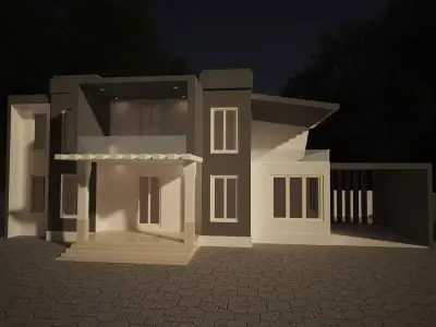 exterior 3D model purchase
