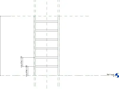 Parametric Ladder 3D model