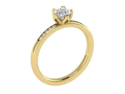 Women Ring  Render 3dm STL OBJ FBX TXT Details 3D print model 14