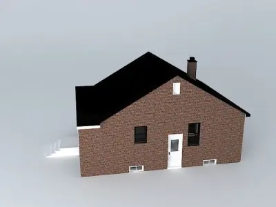 Tract House Free 3D model