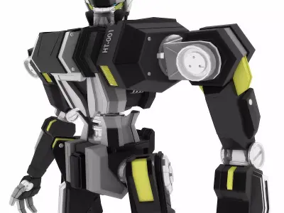 Robot HT 001 3D model