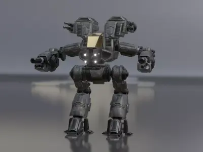  Robot Demolition Machine 3D model