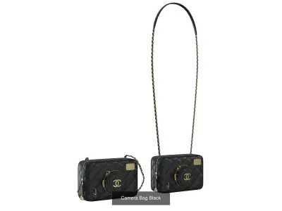 Camera Bag 3D Model Pack
