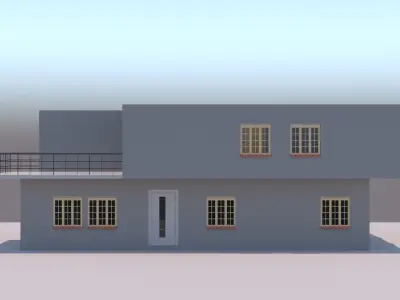 Isometric Floor Plan  3D model
