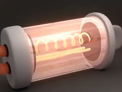 Fuse Light sci-fi Free 3D model